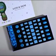 بوكس شوكولا مواليد مشكل أزرق | آني و داني