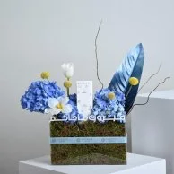 Congratulations to you, Blue Hydrangea With Bvlgari children's perfume