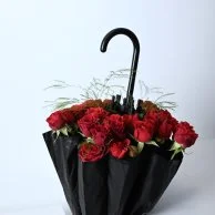 Black Umbrella | In the rain