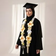 وشاح زهور التخرج