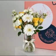 Box arrangement | Yellow Flower