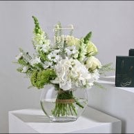 Hajj Gifts | Leather Wallet by Lubab with Flower Vase