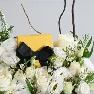 بوكس الأكريلك مع مجوهرات فلورايت