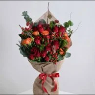 Autumn leaves bouquet