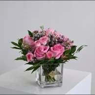 Pink flowers subscription
