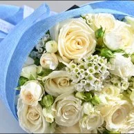 Calm roses bouquet