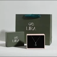 عقد الحجر الأخضر | مجوهرات ليرا