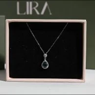 عقد الحجر الأخضر | مجوهرات ليرا