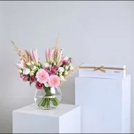 جربيرا روزين مع شوكولاتة بستاني