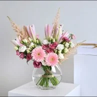 جربيرا روزين مع شوكولاتة بستاني