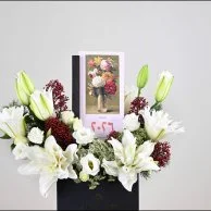 تقويم مكتبي 2026 بتنسيق ورد الليليوم