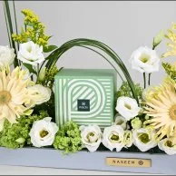 Gerbera & Eustoma Arrangement | Patchi Chocolate