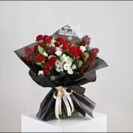 Red Baby Rose Bouquet  | Get well soon
