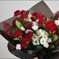 Red Baby Rose Bouquet