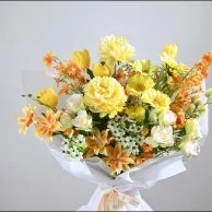 باقة ورد صناعي | همس الغروب