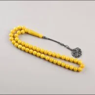 سبحة بكلايت أصفر مخلوط | من لُباب