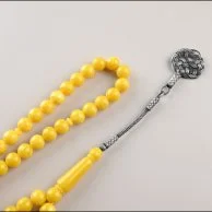 سبحة بكلايت أصفر مخلوط | من لُباب