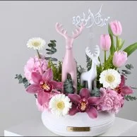 Little Deer Bloom | Baby Girl Gift