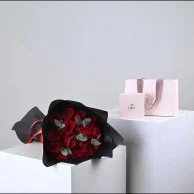 Almanda Red Bouquet & Lira Jewelry