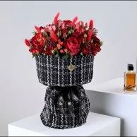 باقة ورد آمورا مع عطر من اختيارك