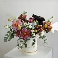 تنسيق بوكس التخرج | ابيض