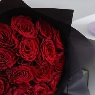 باقة ورد احمر | مع كيك الفالنتاين هارتفل من اني و داني