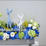 Blue Deer Bloom | هدية المولود