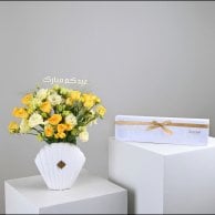 تنسيق إشراقة الورد والشوكولاتة