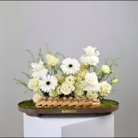 تنسيق فخامة الورد والشوكولاتة