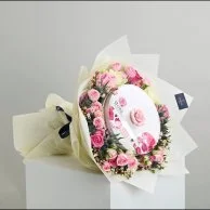 Boustani Rose Mix Flower Bouquet