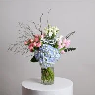 Spring vase with my mother's acrylic stick 