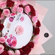 Boustani Rose Bouquet with Baby Rose
