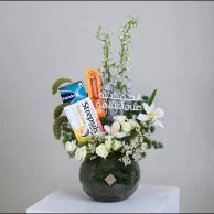 Recovery vase Thank God for safety
