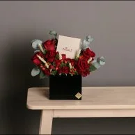 Red with a rosary from Shakah