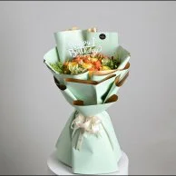 Happy birthday flower bouquet