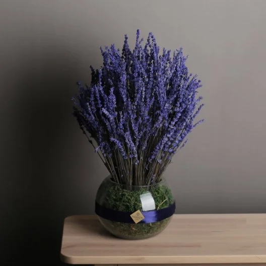 Lavender vase
