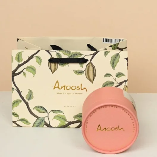 Anoush Belgian Pink Chocolate Box