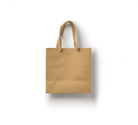 Brown gift bag, size 30*30 cm