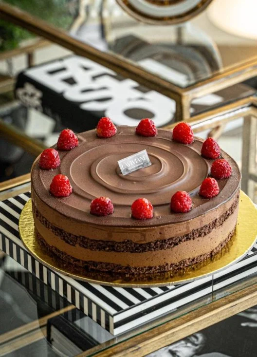 Chocolate mousse cake from Laviviane