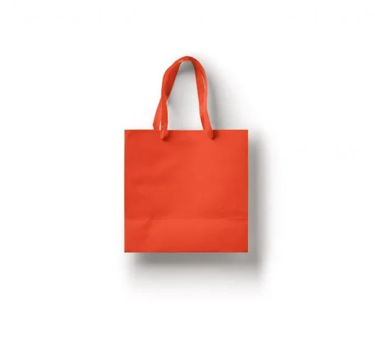 Red gift bag, size 30*30 cm