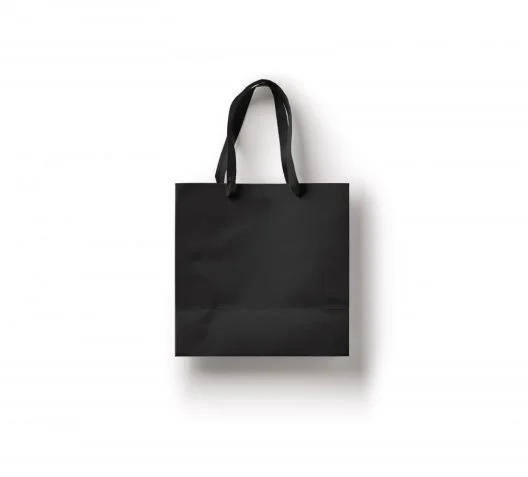Black gift bag, size 30*30 cm