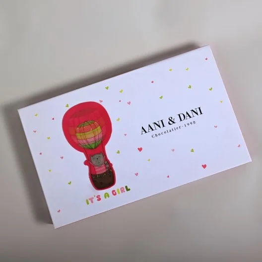 بوكس شوكولا مواليد مشكل بينك | آني و داني