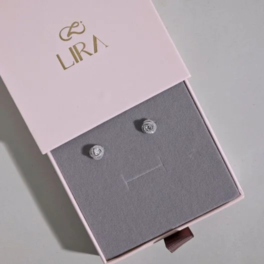 Flower earrings from Lira