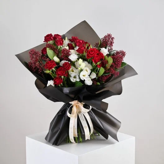 Red Baby Rose Bouquet