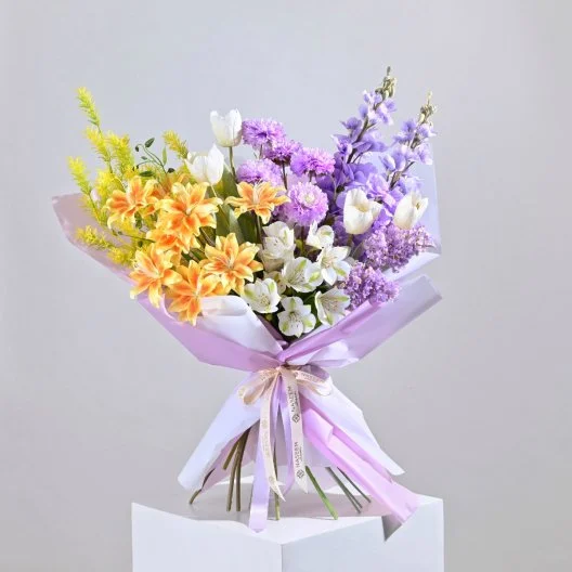 باقة ورد صناعي | مبهجة