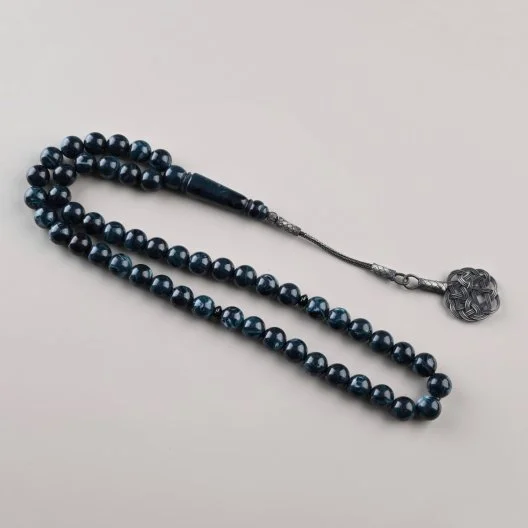 Mixed olive green bakelite rosary | From Lubab