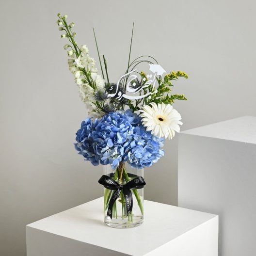 فازة مبروك التخرج | الهايدرنجا الزرقاء