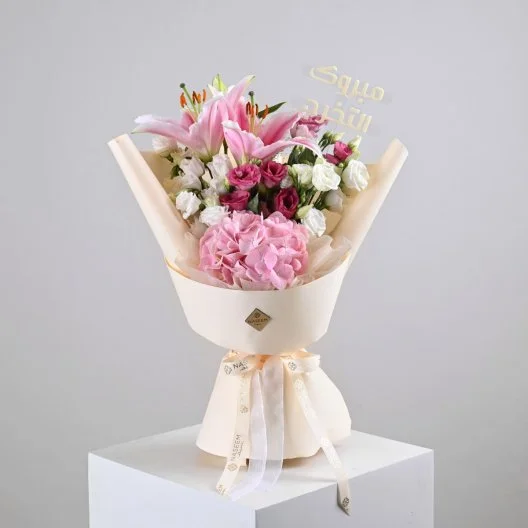 Elegant graduation bouquet