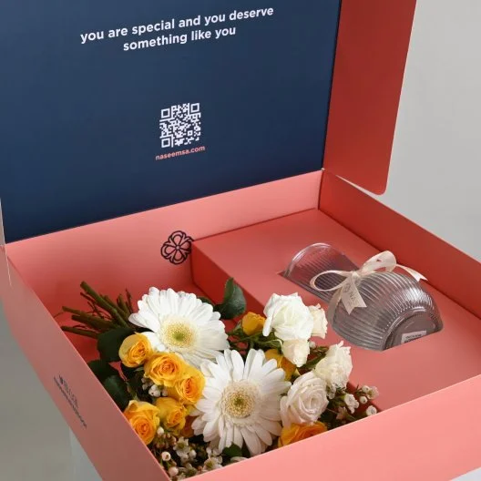 Box arrangement | Yellow Flower