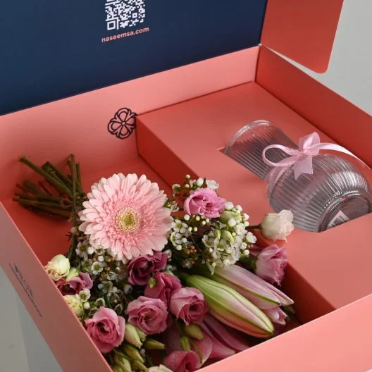 Coordination box | Pink flower